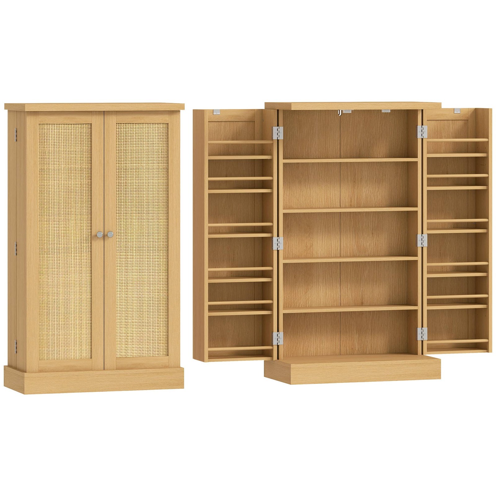 Armoire de Cuisine en Rotin