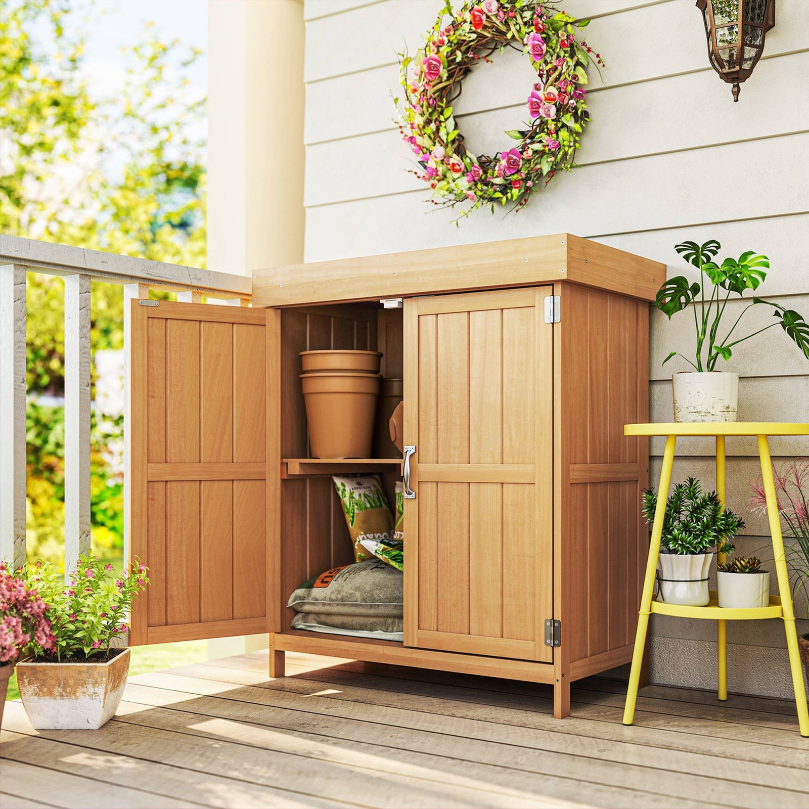 Armoire de Jardin Sapin — détail