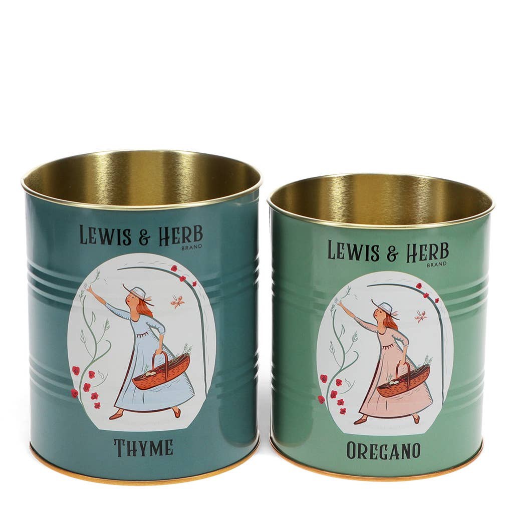 Boîtes de Rangement Lewis & Herb — détail