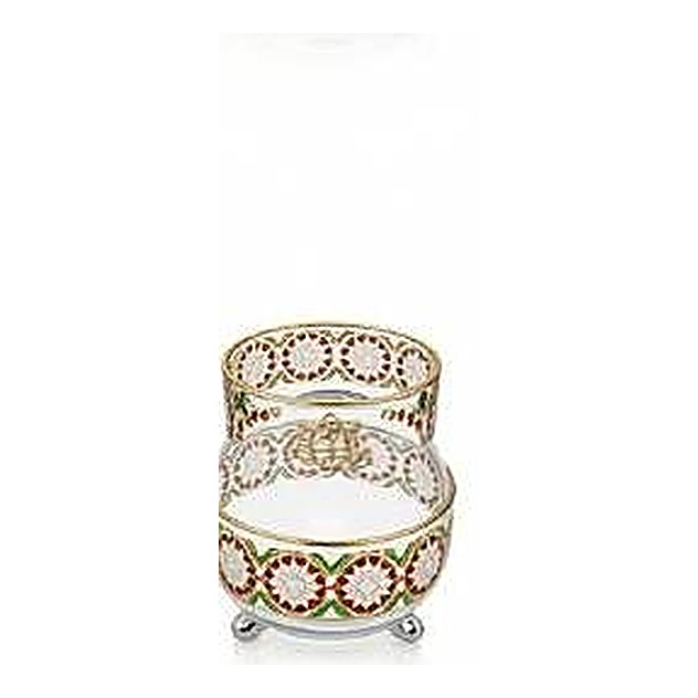 Bol Couvert Duo Motifs Fleuris