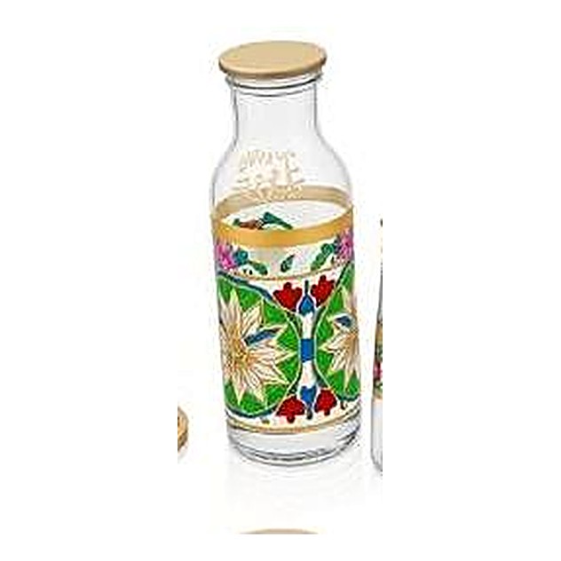 Carafe à Motifs Floraux Orientaux