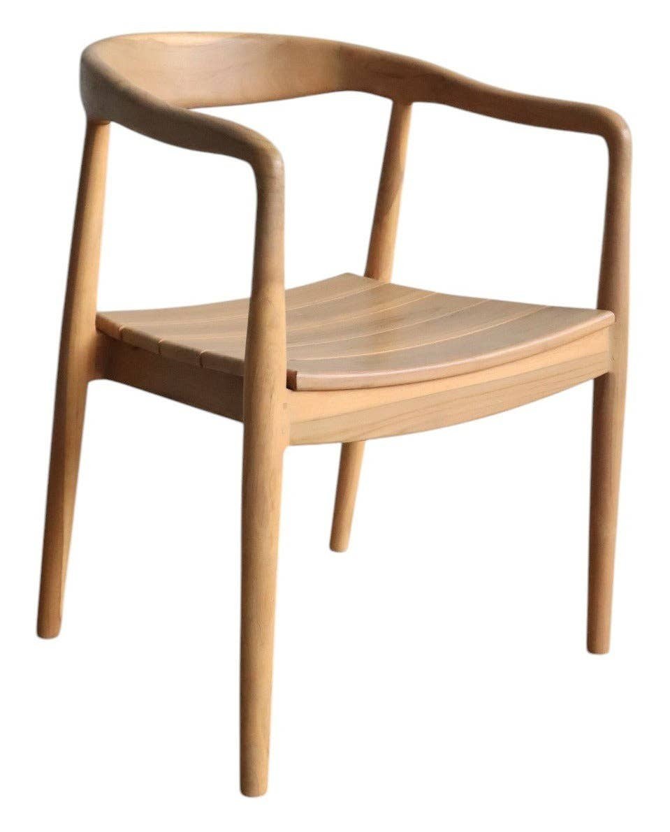 Duo de Chaises en Teck — détail