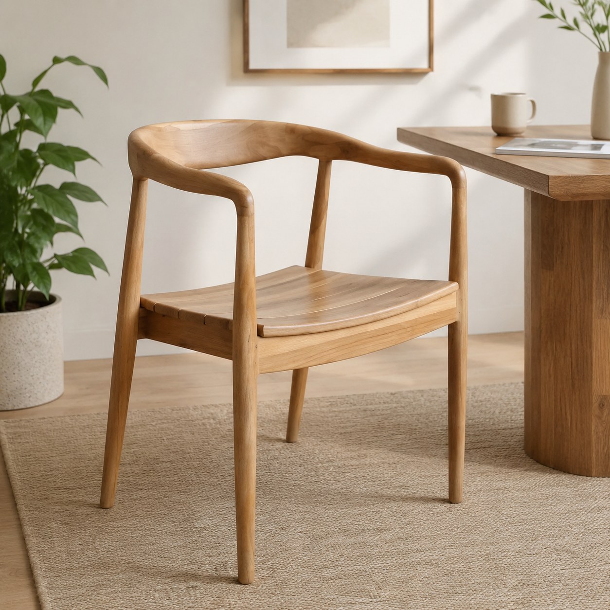 Duo de Chaises en Teck