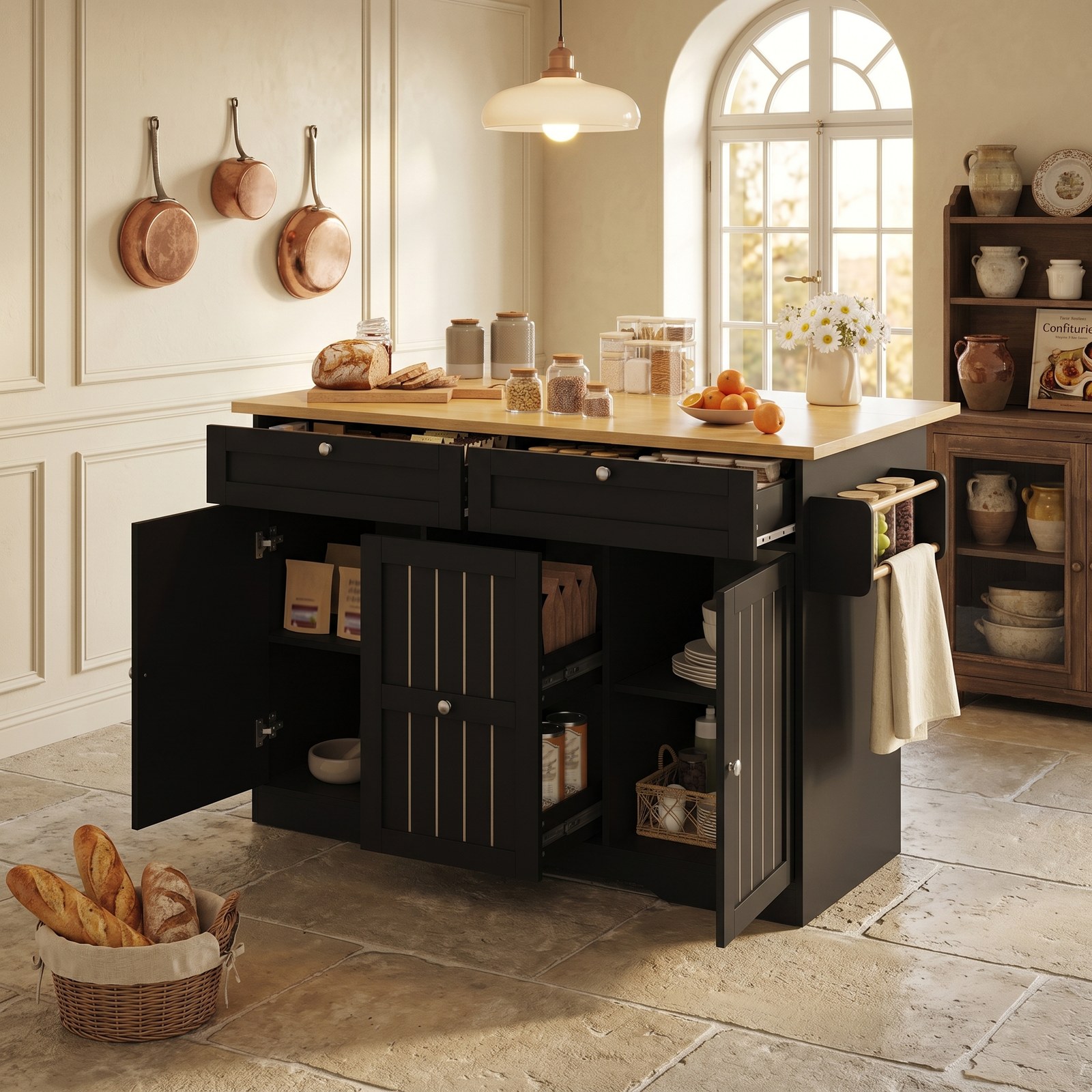 Îlot de Cuisine Birchelite — détail