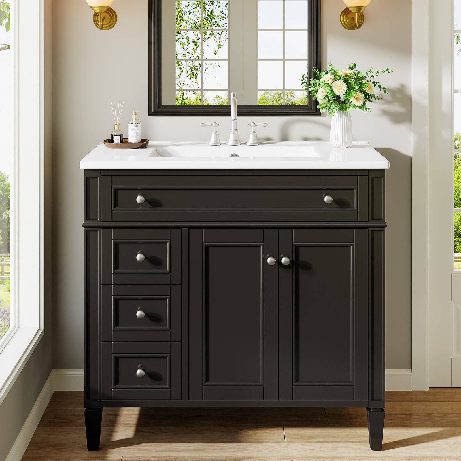 Meuble Lavabo Salle de Bains — détail