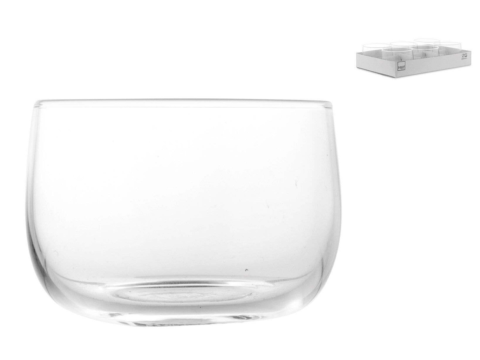 Porte-Bougie en Verre